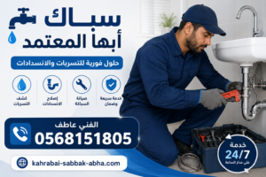 سباك أبها المعتمد | حلول فورية للتسربات والانسدادات – الفني محمد حسن 0590109026